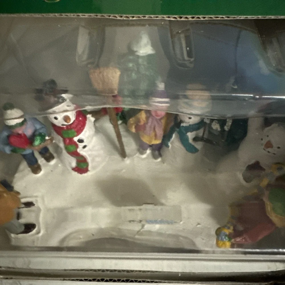 Lemax ANNUAL SNOWMAN CONTEST Table Accent XMAS DECOR‎ Village NIB 2006 63570